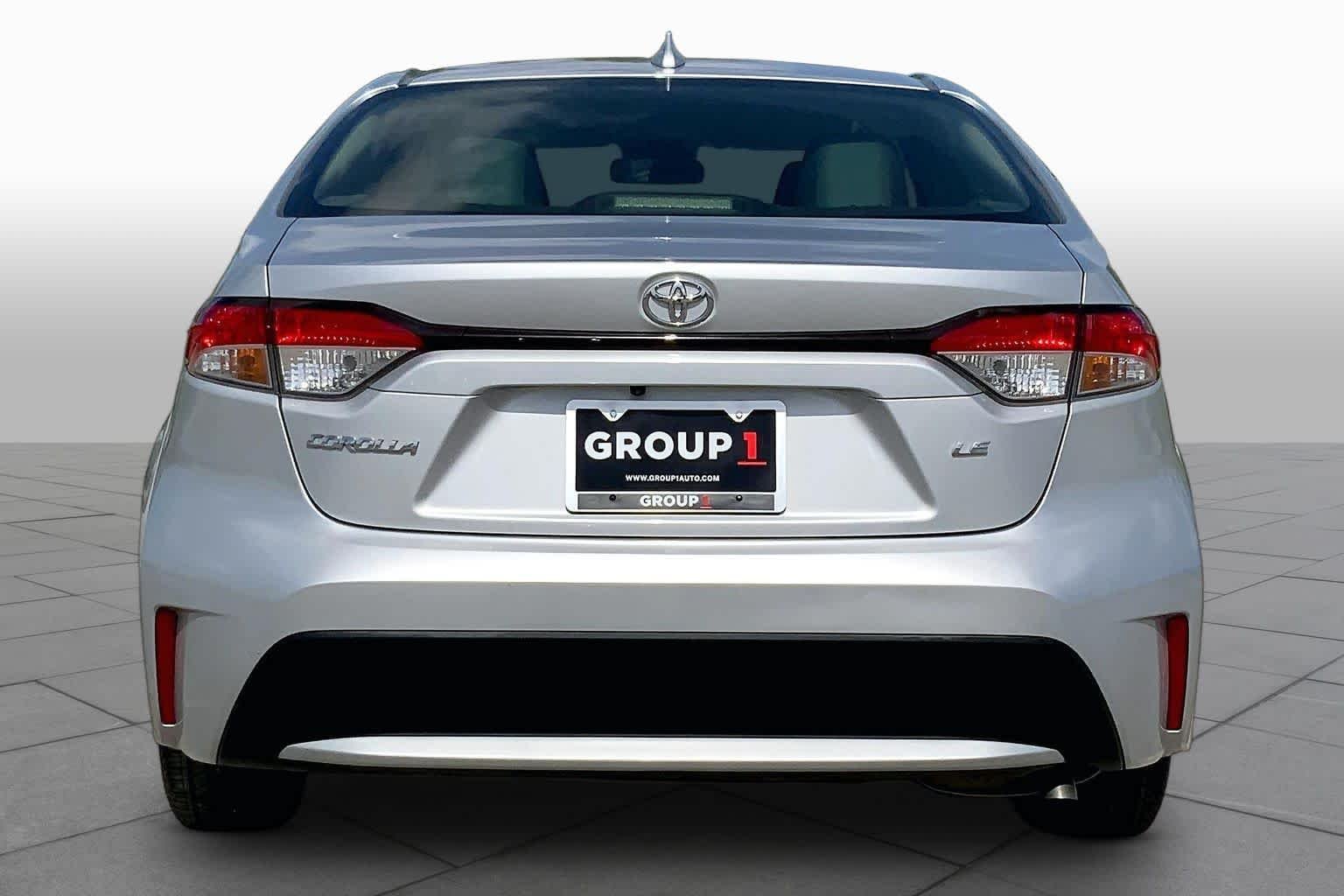 Used 2023 Classic Silver Metallic Toyota LE image 5