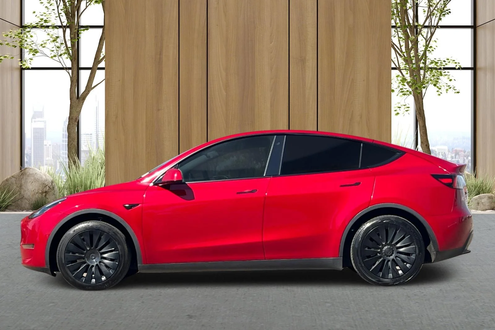 Used 2020 Red Tesla Long Range image 7