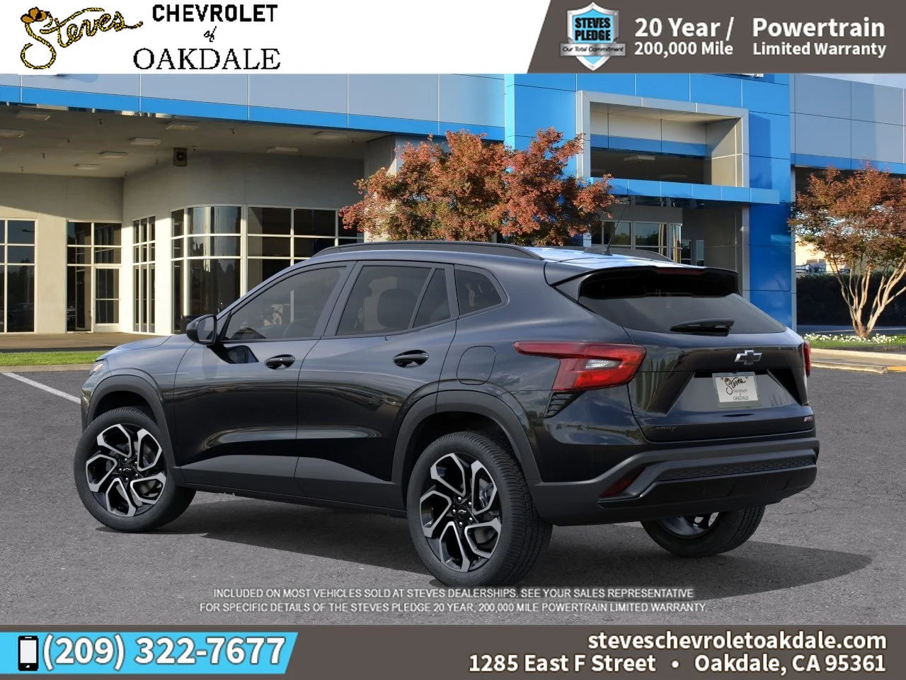 New 2026 Mosaic Black Metallic Chevrolet 2RS image 3