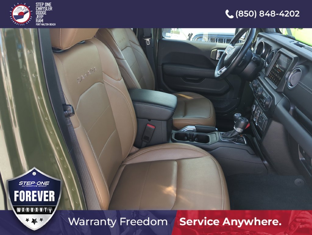 Used 2022 Green Jeep Unlimited Sahara 4xe image 33
