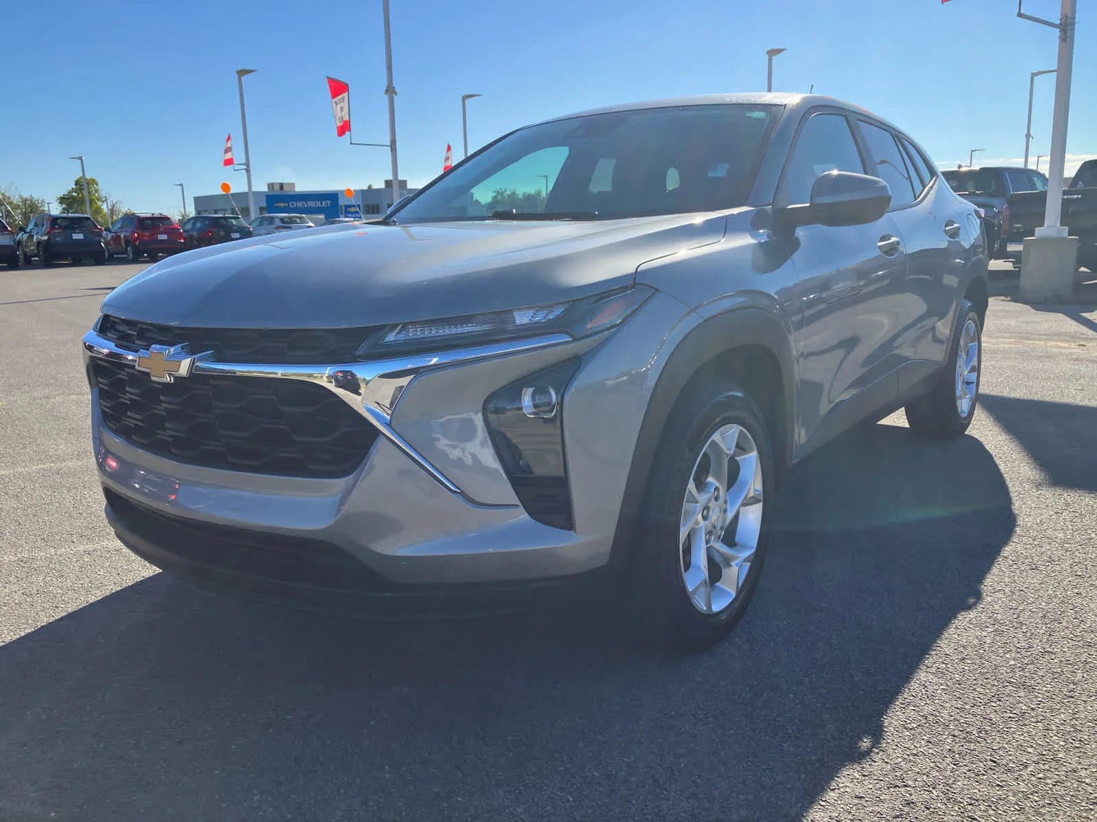 Used 2025 Sterling Gray Metallic Chevrolet LS image 3
