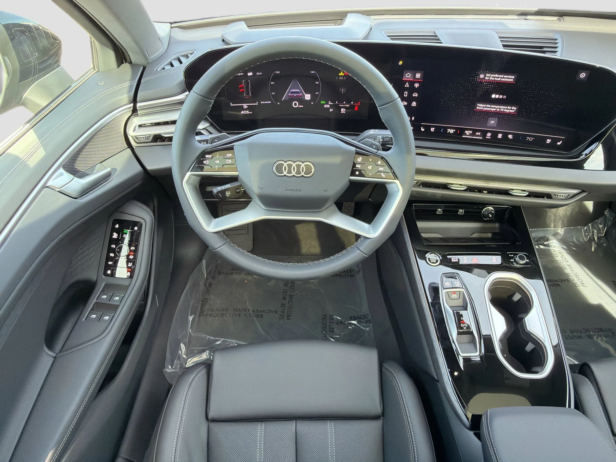 New 2026 Mythos Black Metallic Audi Premium Plus image 16