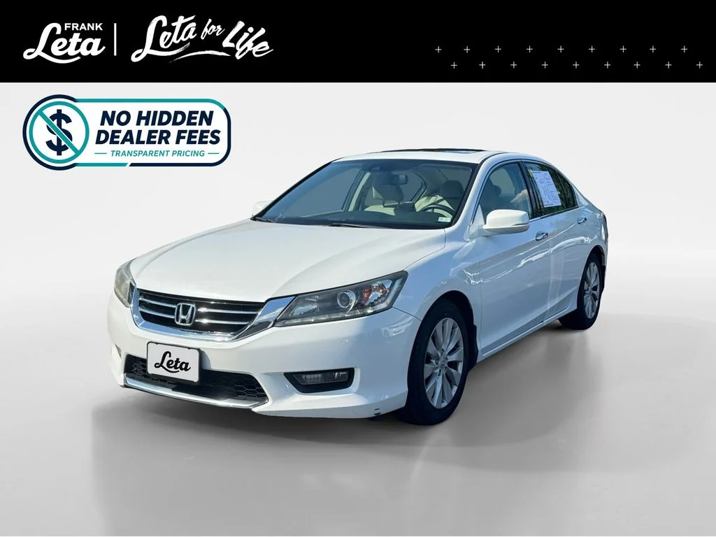 Used 2014 White Orchid Pearl Honda EX-L image 1