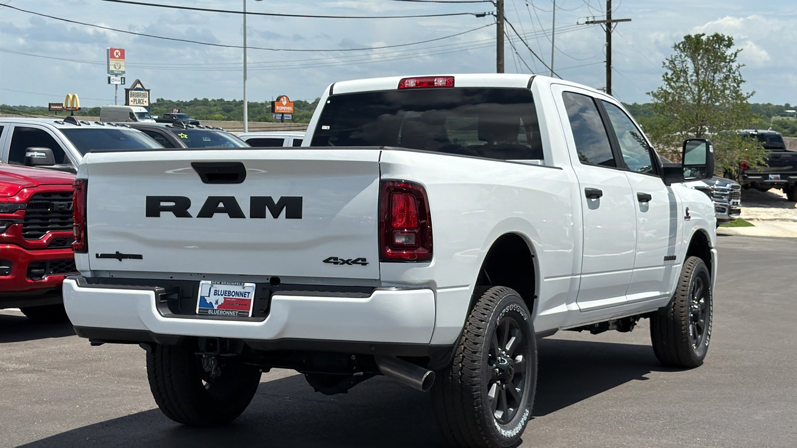 New 2026 Bright White Clear-Coat Exterior Paint RAM Lone Star image 5