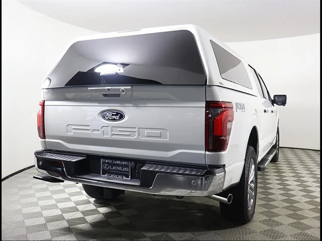 Used 2025 Star White Metallic Tri-Coat Ford Lariat image 5