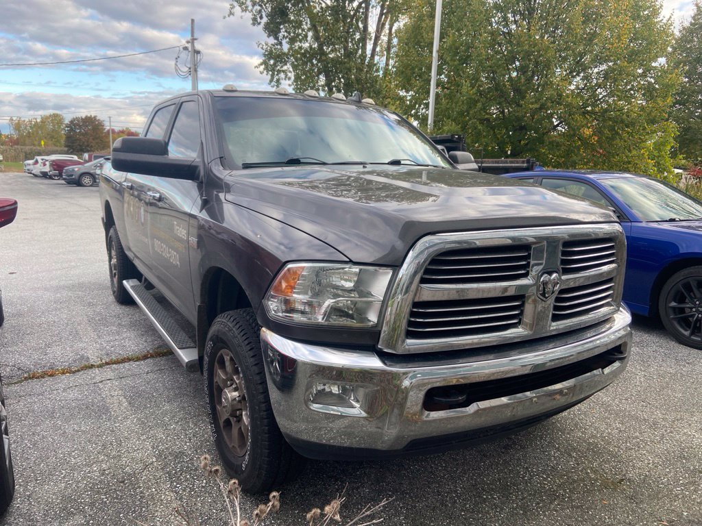 Used 2017 Granite Crystal Metallic Clearcoat Ram Big Horn image 1