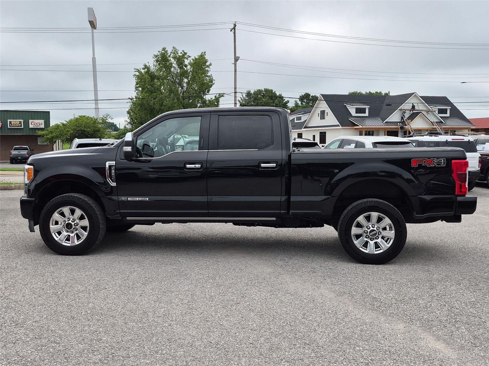 Used 2018 Shadow Black Ford Platinum image 2