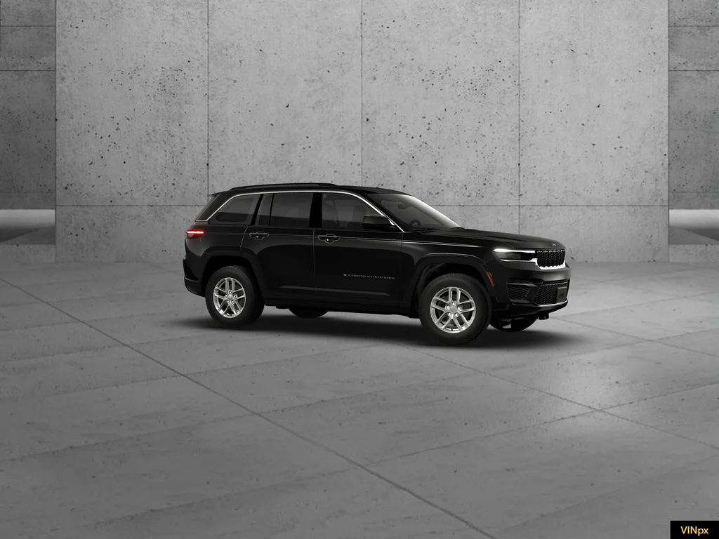 New 2026 Diamond Black Crystal Pearl-Coat Exterior Paint Jeep Laredo image 9