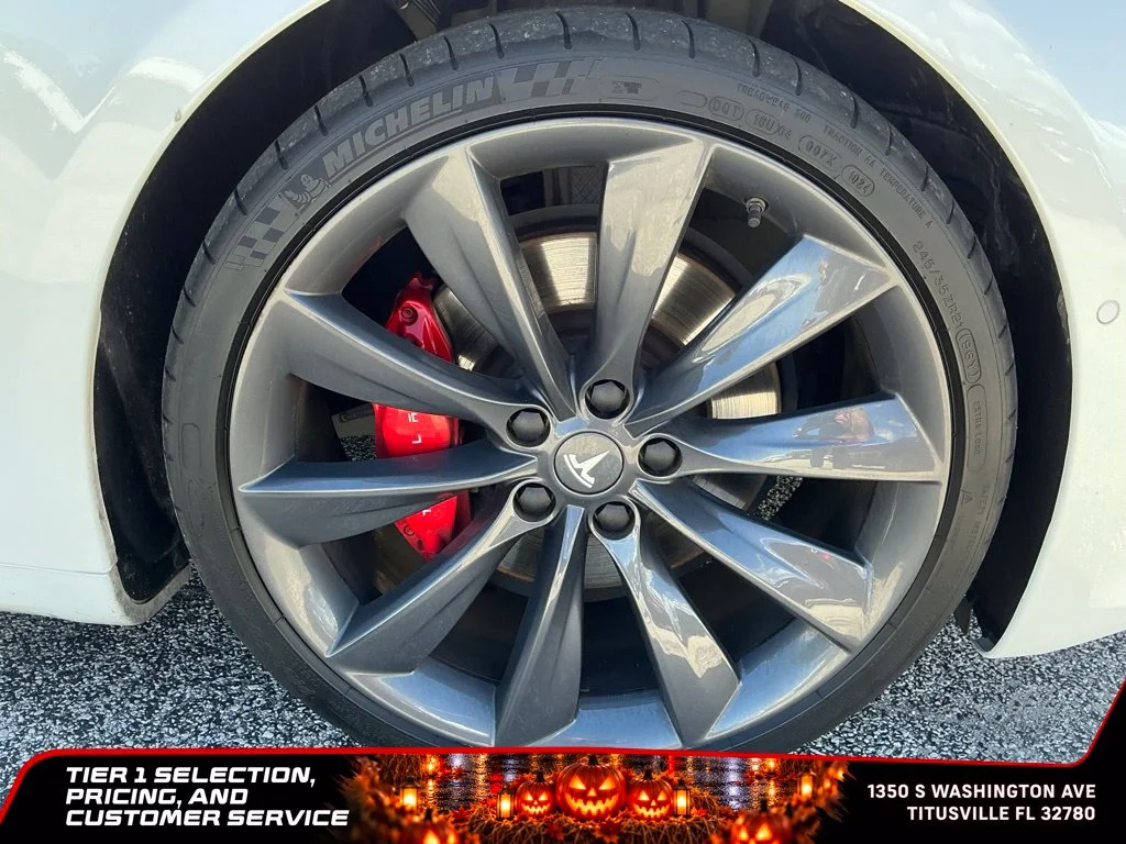 Used 2017 White Tesla 100D image 13