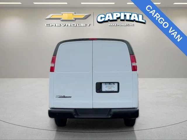 Used 2021 White Chevrolet Work Van image 4