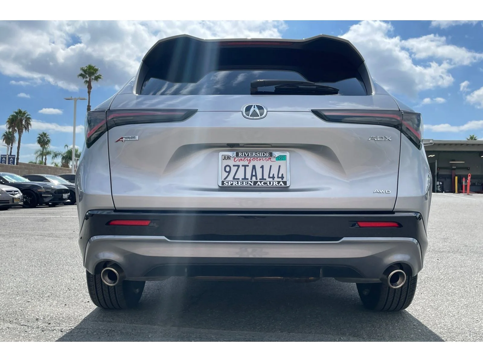Used 2025 Solar Silver Metallic Acura w/A-Spec Package image 46