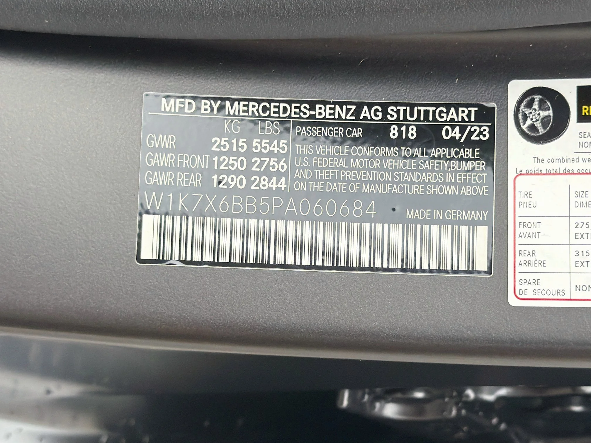 Used 2023 Manufaktur Grap Mercedes-Benz AMG® GT 53 image 43