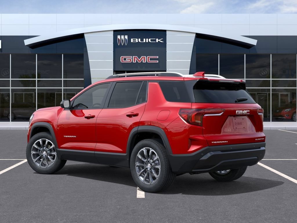 New 2027 Volcanic Red Tintcoat GMC FWD Elevation image 3