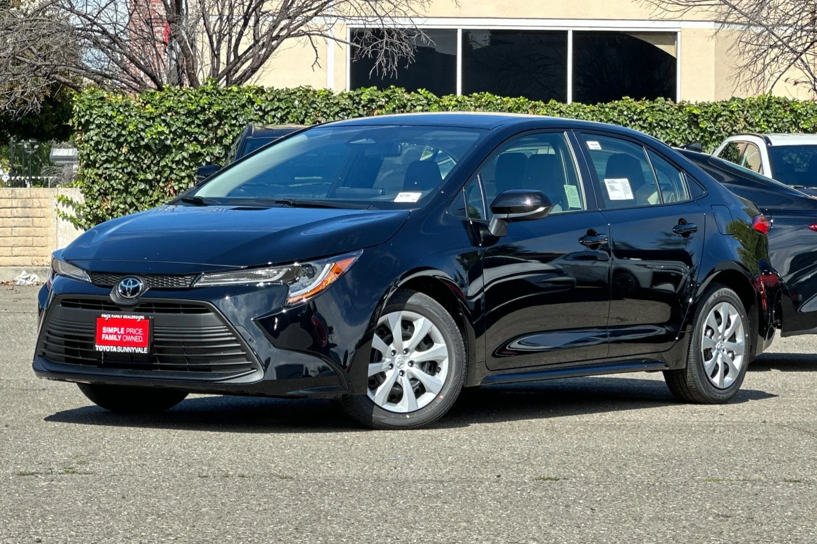 New 2026 Black Toyota LE image 2