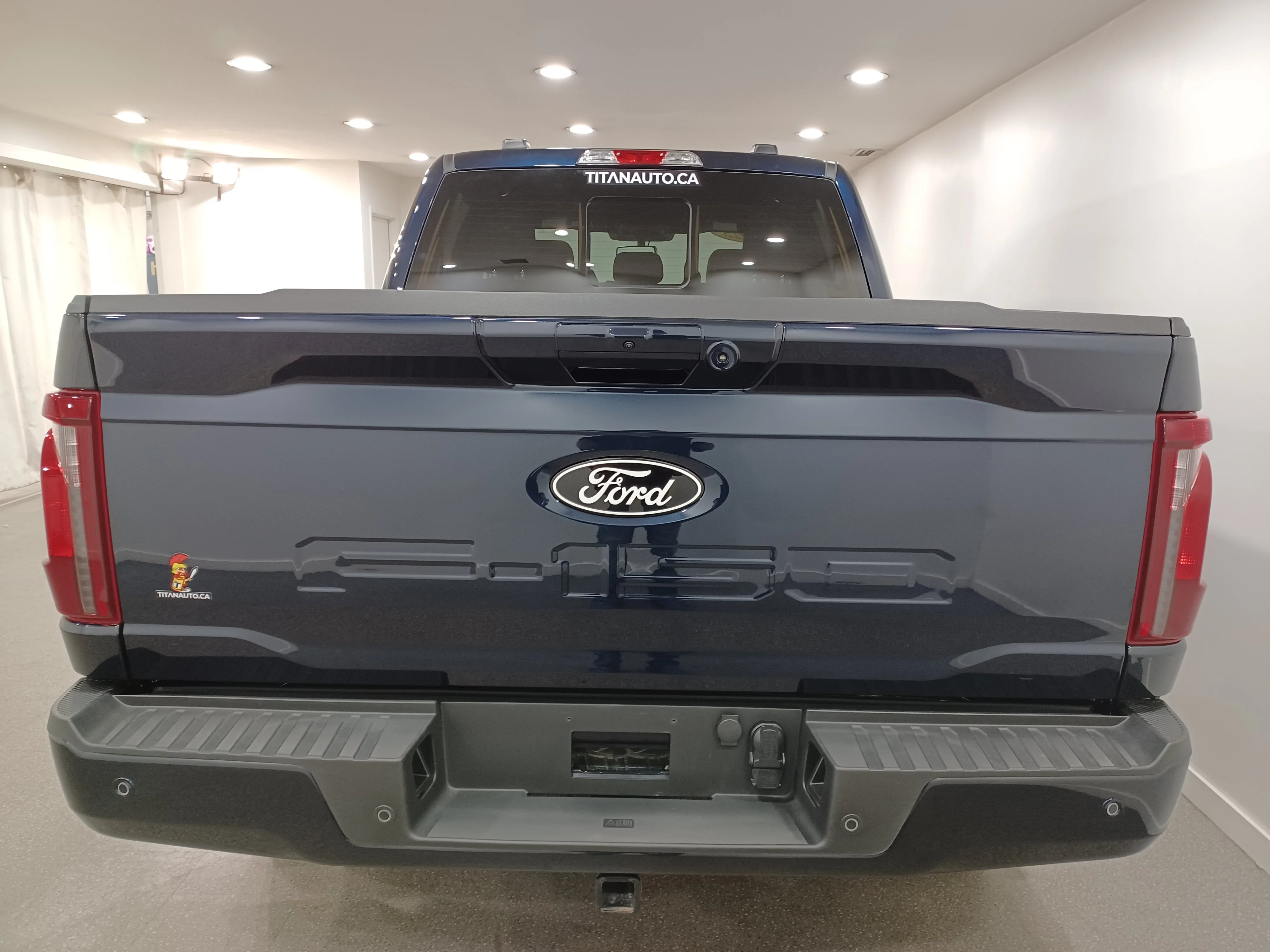 Used 2025 Antimatter Blue Metallic Ford XLT 4WD*Adaptive Cruise | Remote Start | Nav | 360 Cam | Htd Seats | Black Appearance Pkg | Tow Pkg image 23