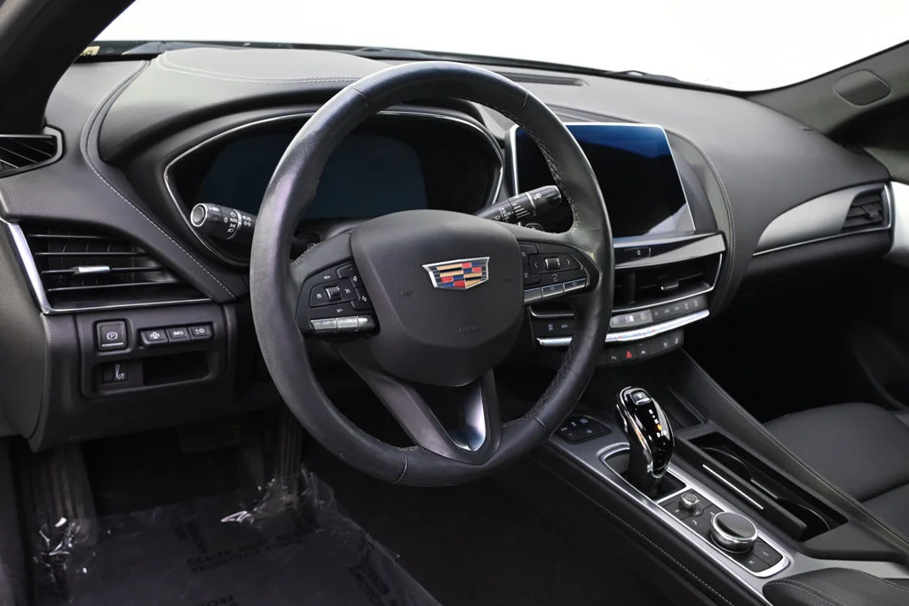 Used 2023 ARGENT SILVER METALLIC Cadillac Premium Luxury image 11