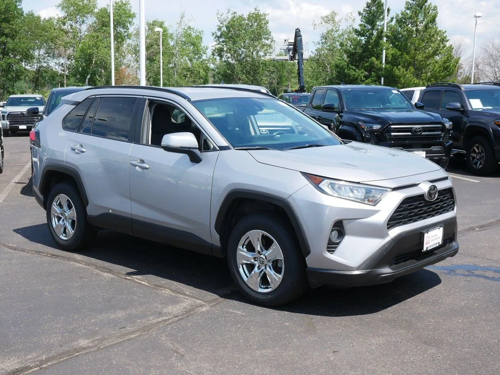 Certified 2020 Toyota RAV4 XLE with VIN JTMP1RFV0LJ025627 for sale in Minneapolis, Minnesota