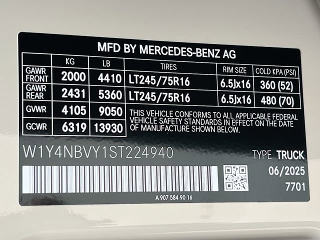 2025 Mercedes-Benz Sprinter Cargo Van Base - Photo 19