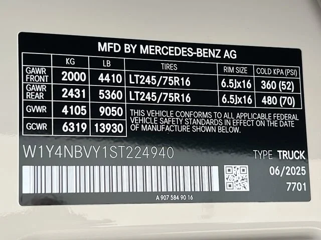 2025 Mercedes-Benz Sprinter Cargo Van Base - Photo 19