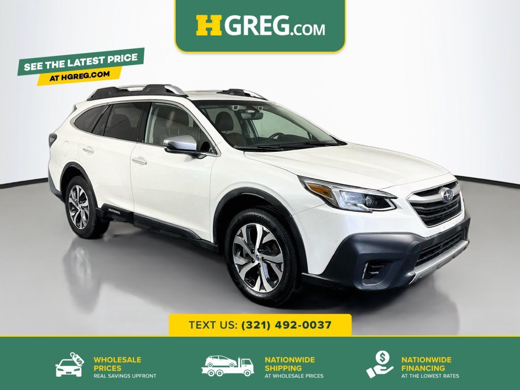 Used 2021 Crystal White Pearl Subaru Touring XT image 1