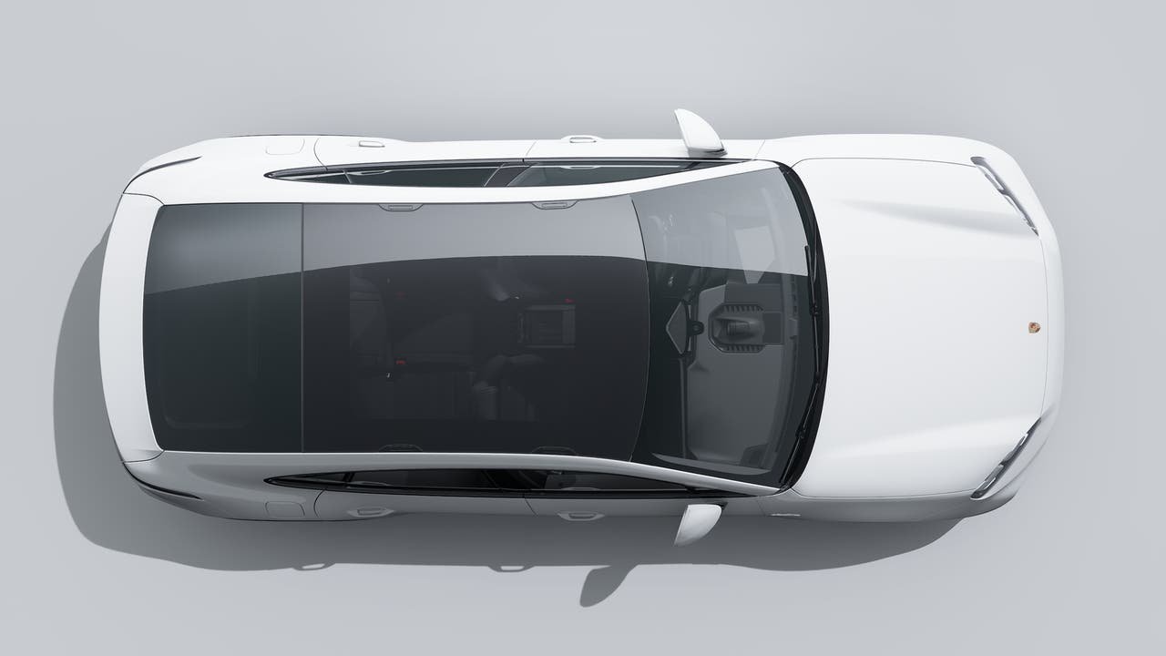 New 2026 White Porsche Coupe Electric image 5