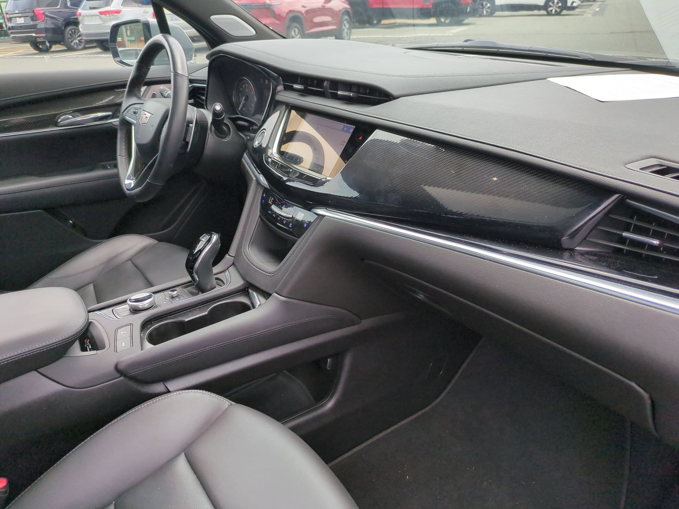 Used 2023 Argent Silver Metallic Cadillac AWD Sport image 37