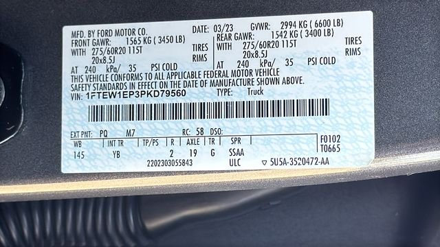 Used 2023 Red Ford XLT image 30