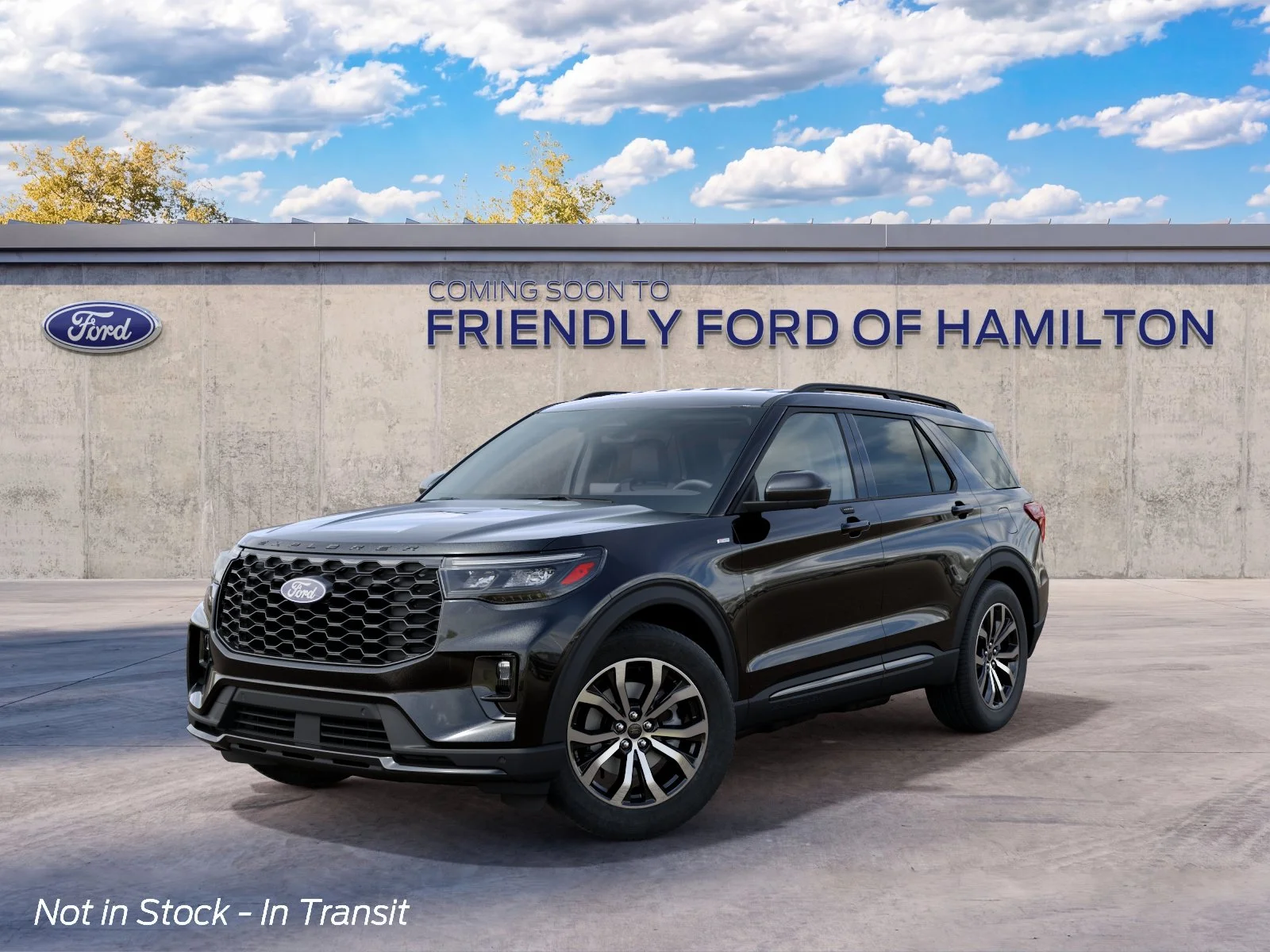New 2027 Agate Black Metallic Ford ST-Line image 2