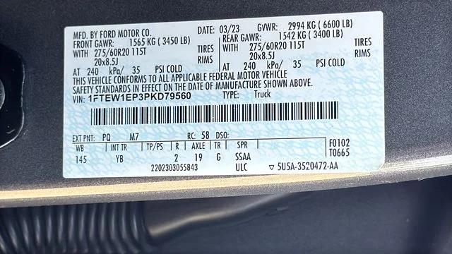 Used 2023 Red Ford XLT image 30