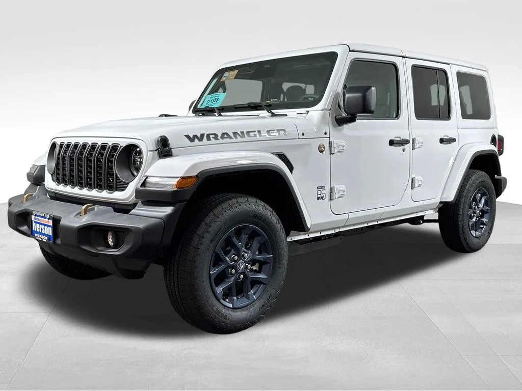 New 2026 Bright White Clear-Coat Exterior Paint Jeep Sport image 5