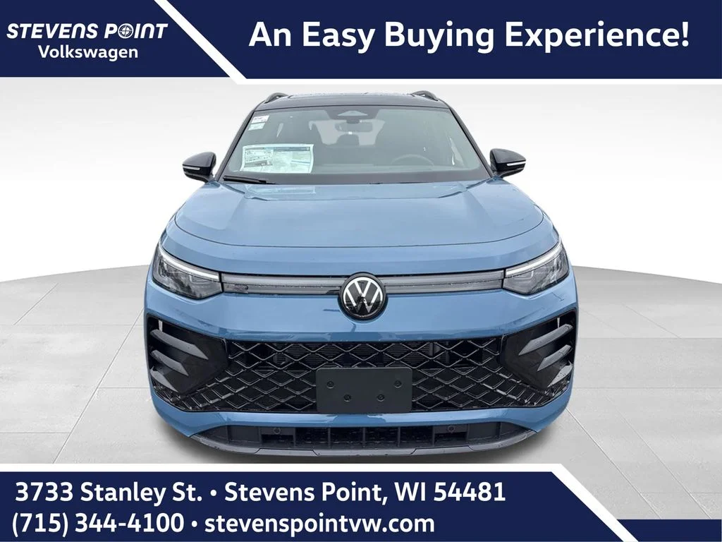 New 2026 Monterey Blue w/Deep Black Roof Volkswagen 2.0T SE R-Line Black image 8