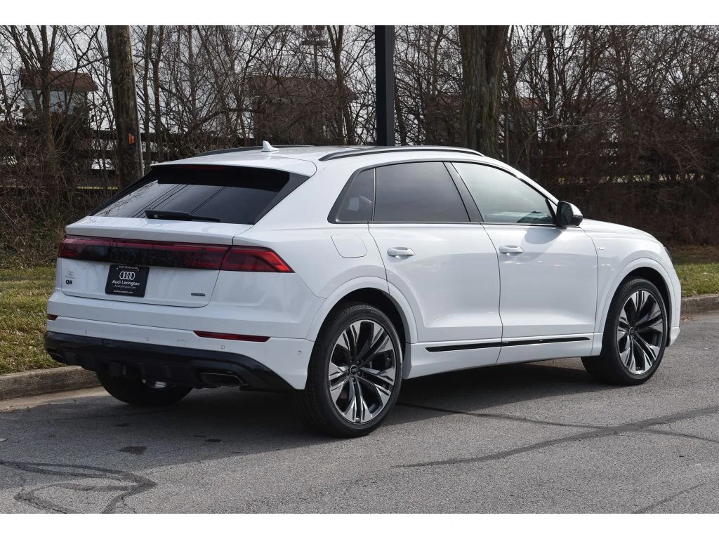 New 2026 Glacier White Metallic Audi Premium Plus image 4