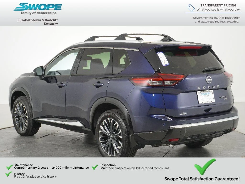 New 2026 Deep Ocean Blue Pearl Nissan Platinum image 6