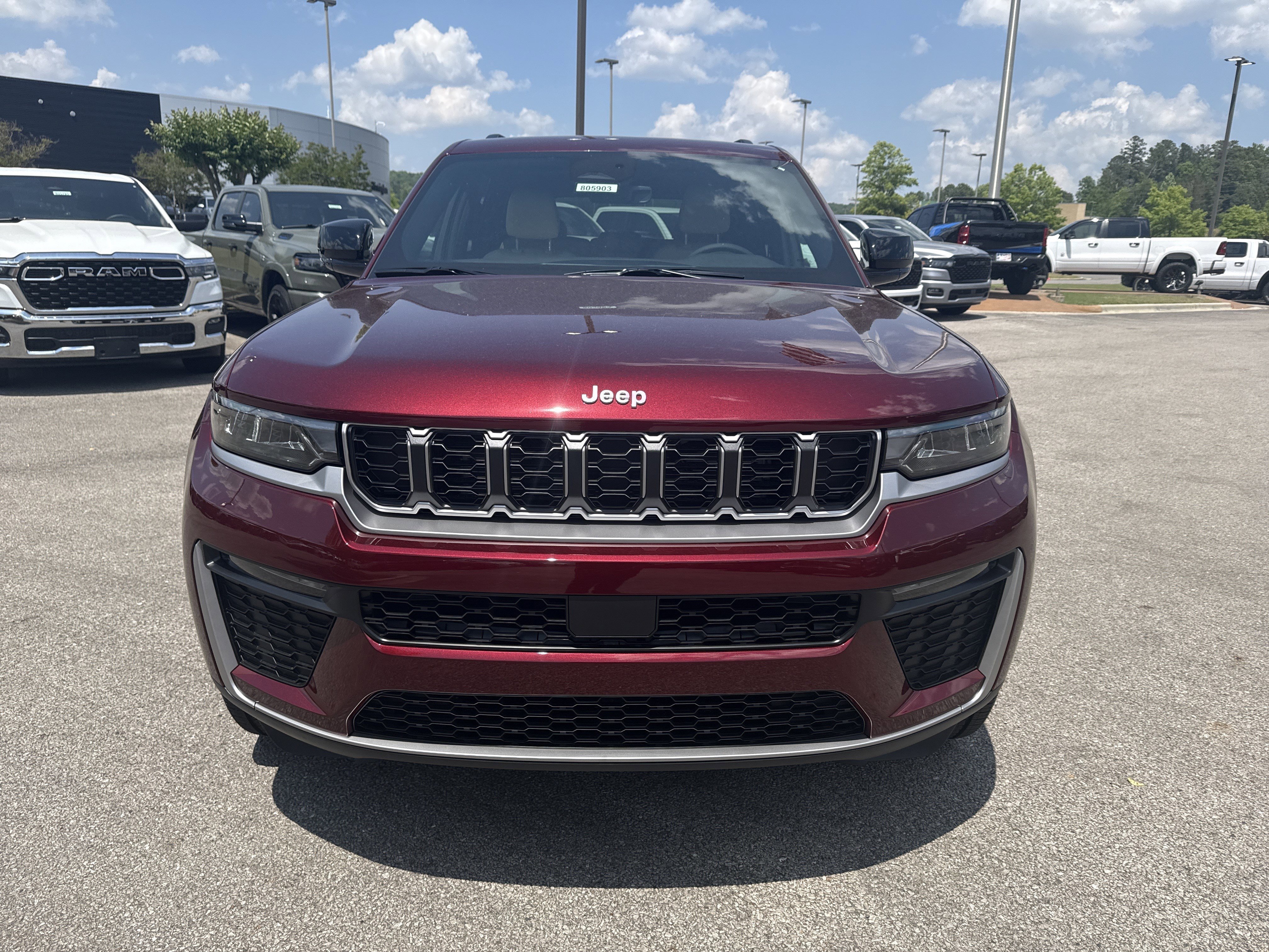 New 2026 Velvet Red Pearlcoat Jeep Limited image 2