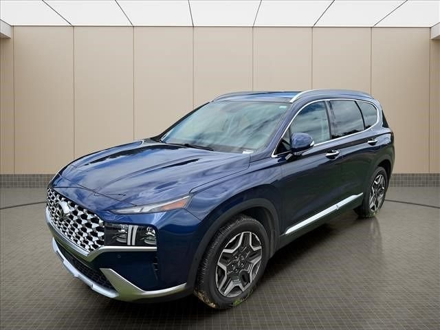 Used 2022 Blue Hyundai Limited image 2