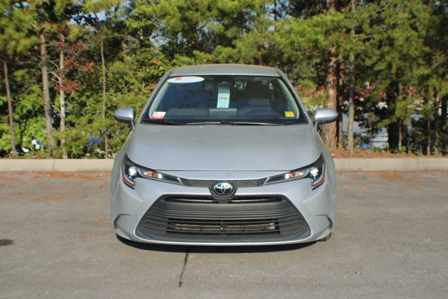 Used 2024 Classic Silver Metallic Toyota LE image 15