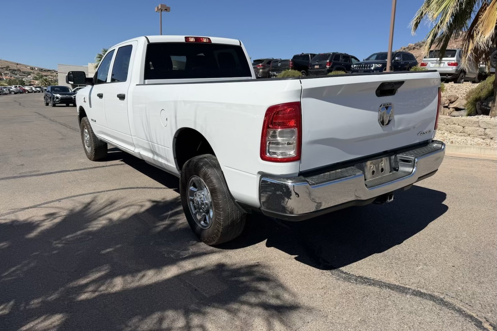 Used 2022 Bright White Clearcoat Ram Tradesman image 3