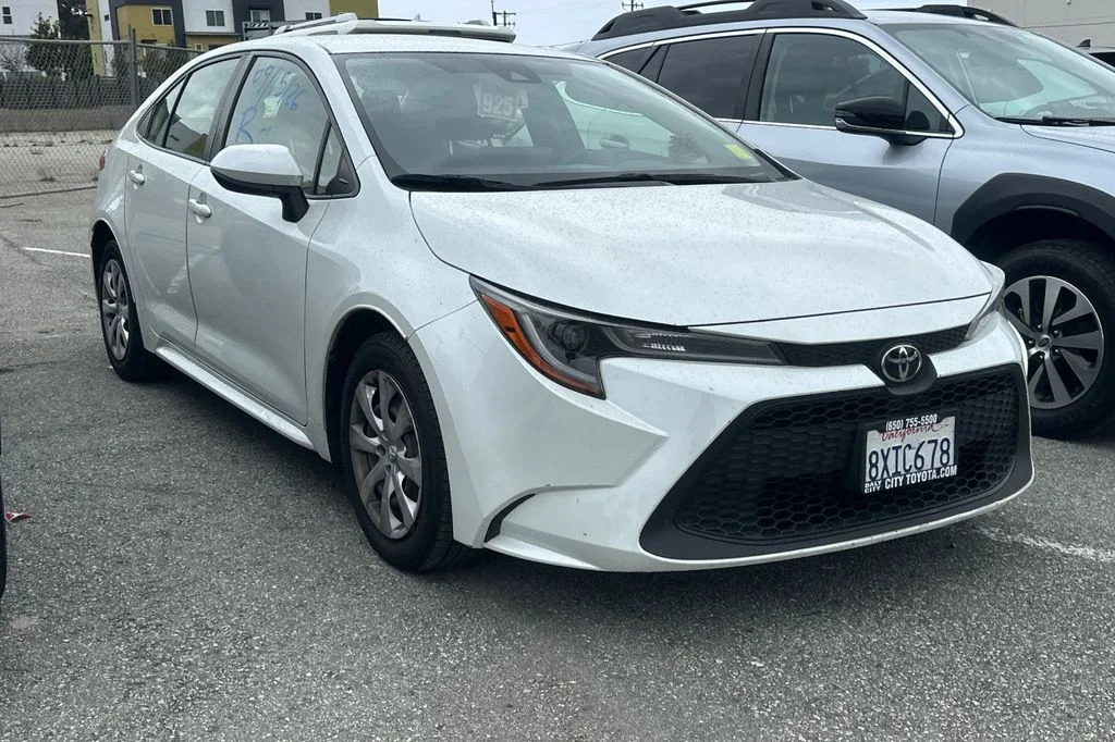 Used 2022 Beige Toyota LE image 2