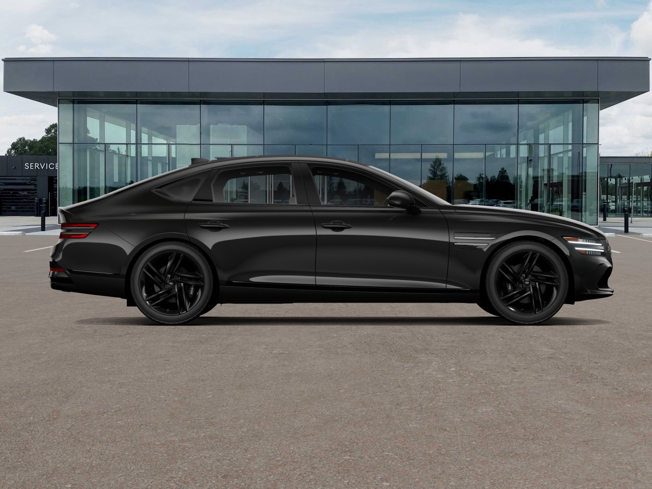 New 2026 Black Genesis 3.5T PRESTIGE BLACK image 17