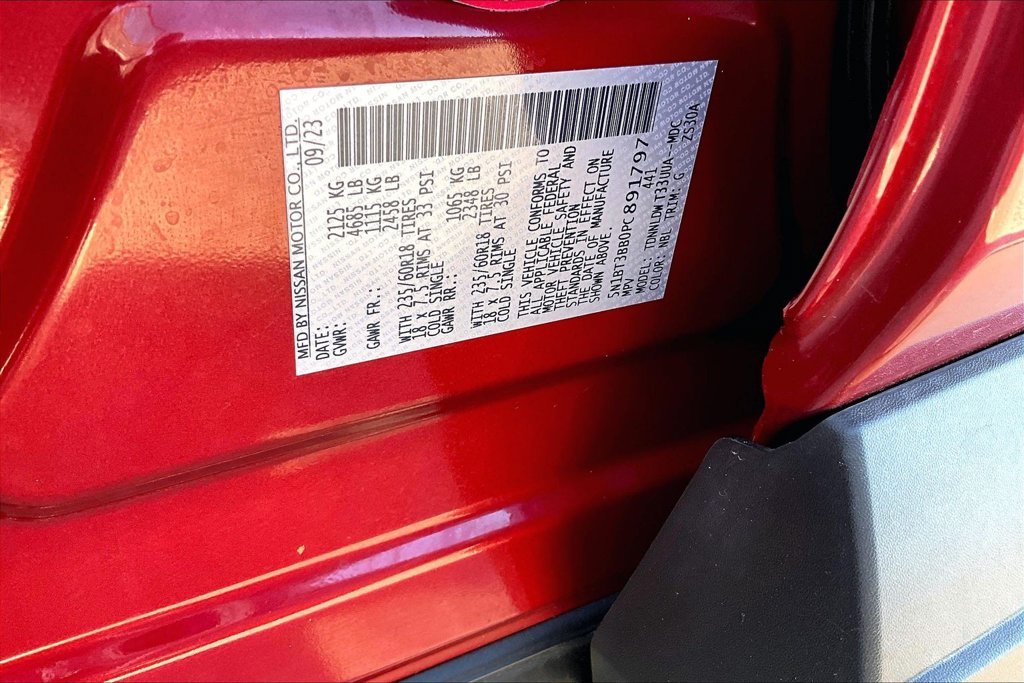 Used 2023 Red Nissan SV image 29