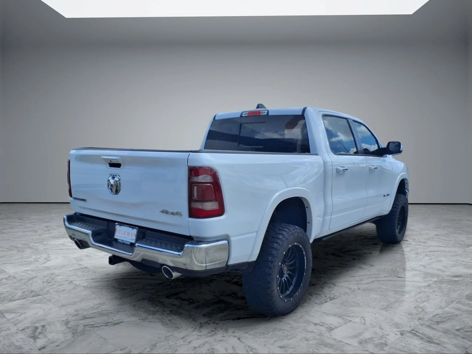 Used 2022 Bright White Clearcoat Ram Laramie image 7