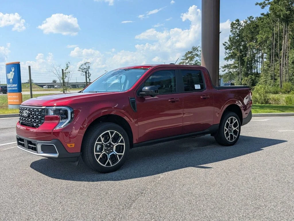 New 2026 Ruby Red Metallic Tinted Clearcoat Ford Lariat image 10