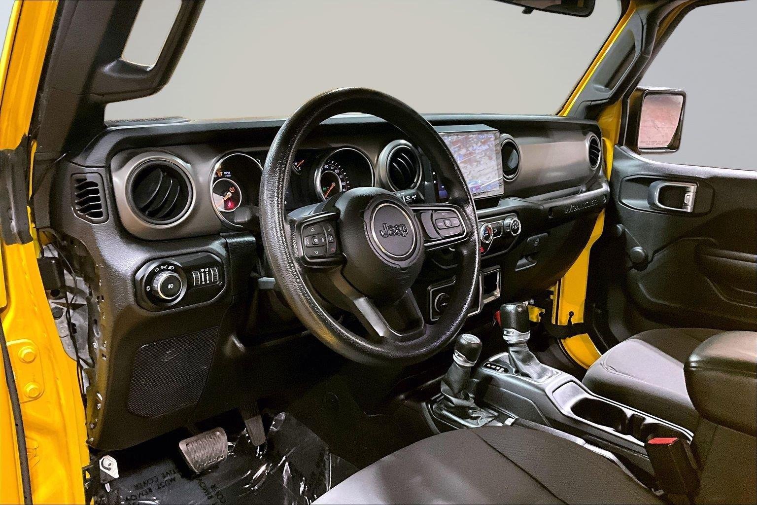 Used 2021 Hellayella Clearcoat Jeep Unlimited Willys Sport image 14