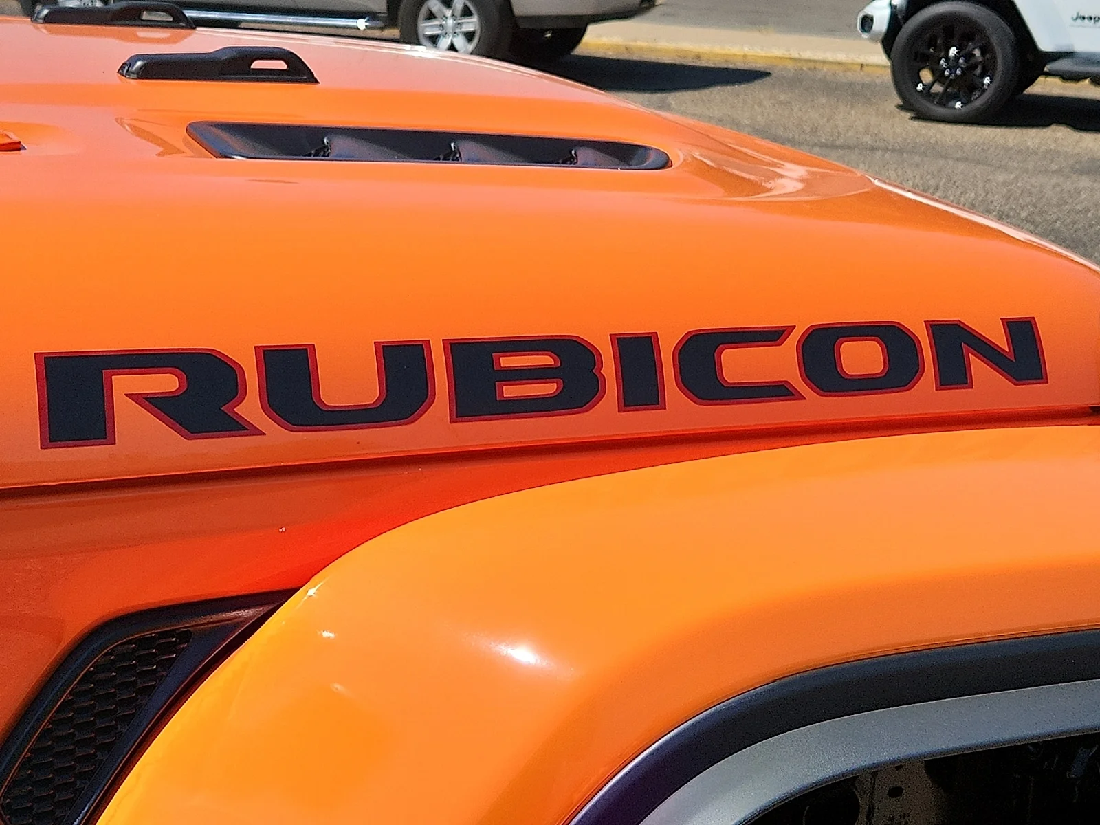New 2025 Orange Jeep 4-DOOR RUBICON image 9