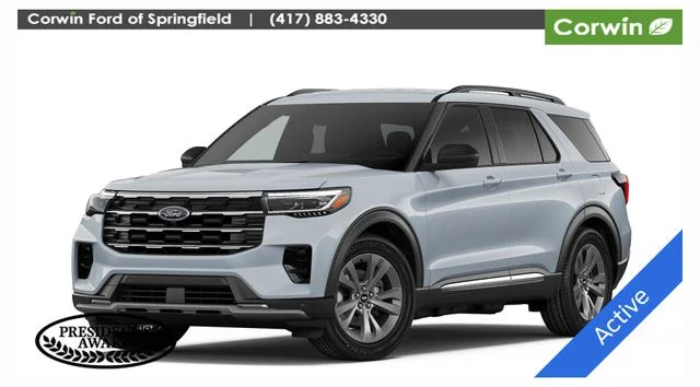 New 2026 Space White Metallic Ford Active image 1