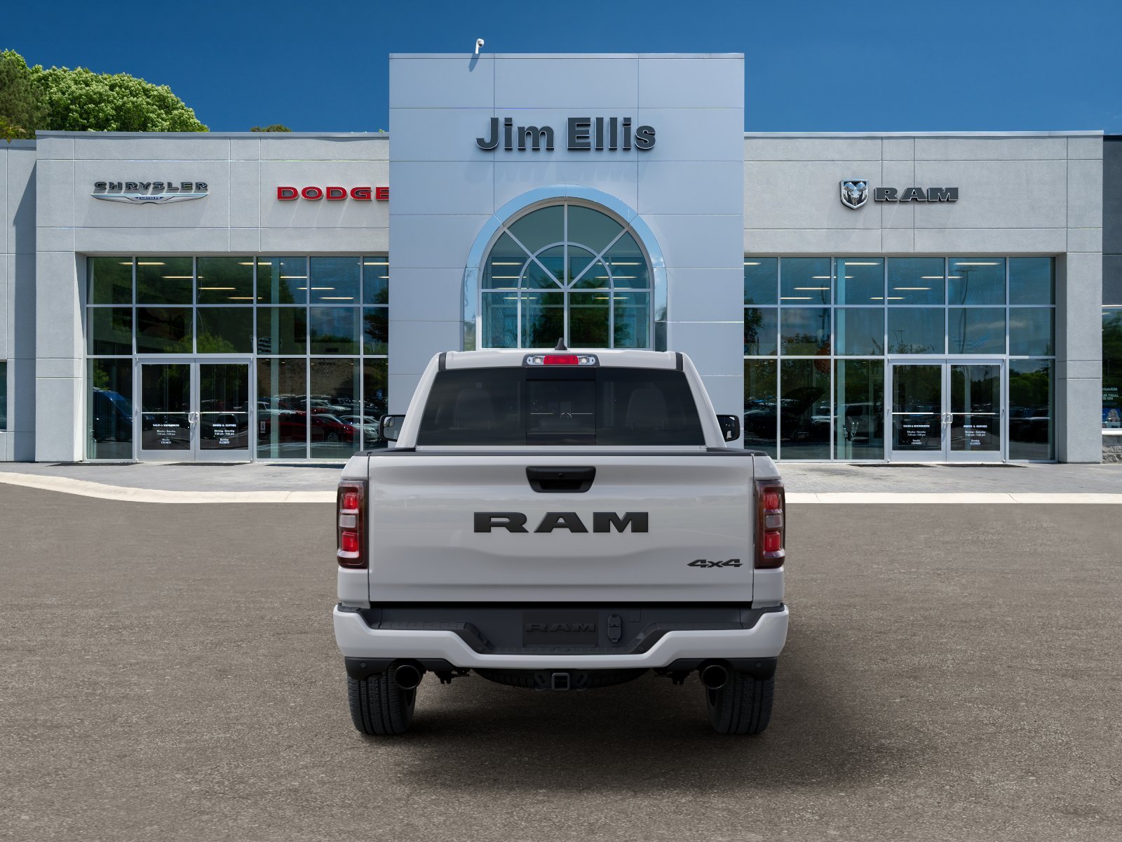 New 2026 Bright White Clearcoat RAM Express image 7