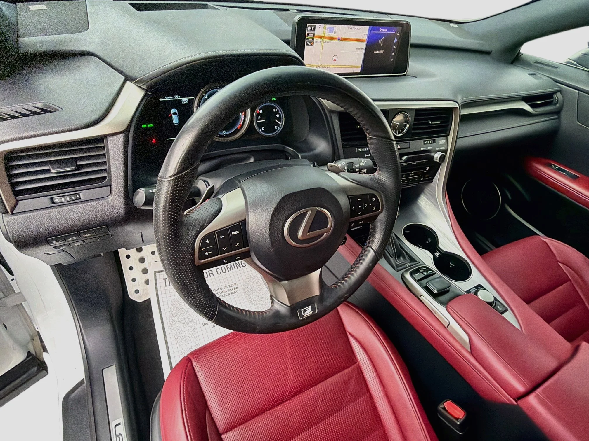 Used 2019 Ultra White Lexus RX 350 F SPORT image 26