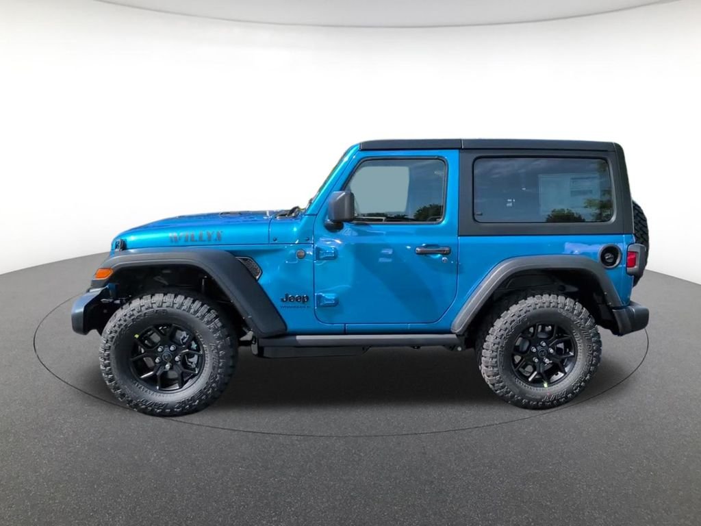 New 2026 Hydro Blue Pearl-Coat Exterior Paint Jeep Willys image 16
