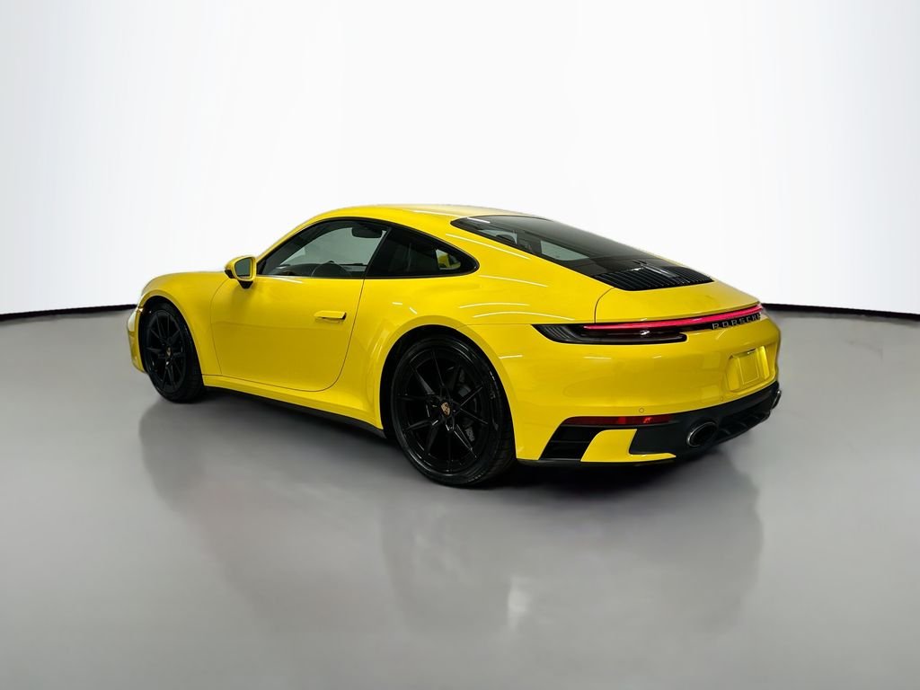 Used 2024 Yellow Porsche Carrera S image 3