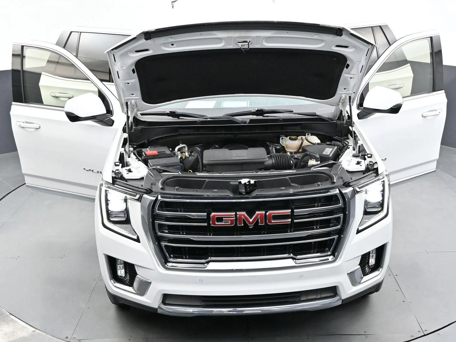 Used 2021 Summit White GMC SLT image 51